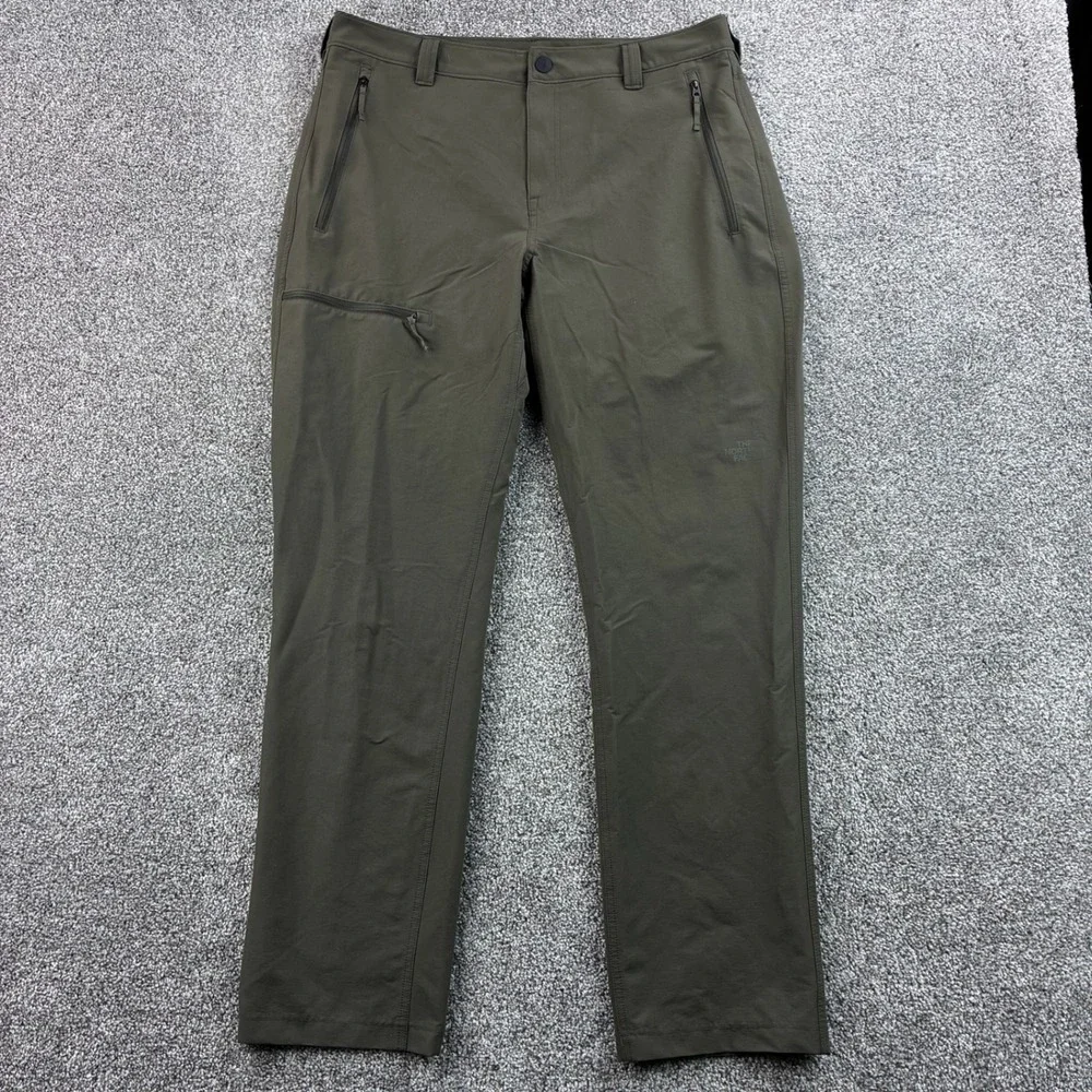 The North Face Pants Mens 36 Green Hiking Outdoor Trekking NF0A8DF4